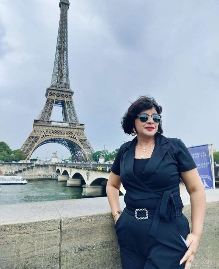 Aditi in the Paris Tour