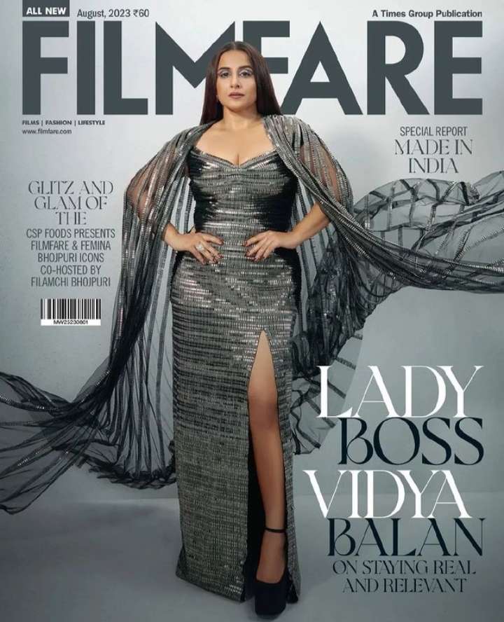The actress at the filmfare awards