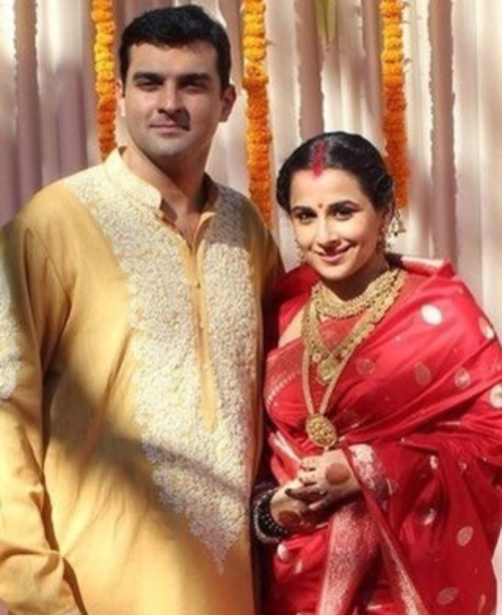 Vidya Balan with her husband, Siddharth Roy Kapoor