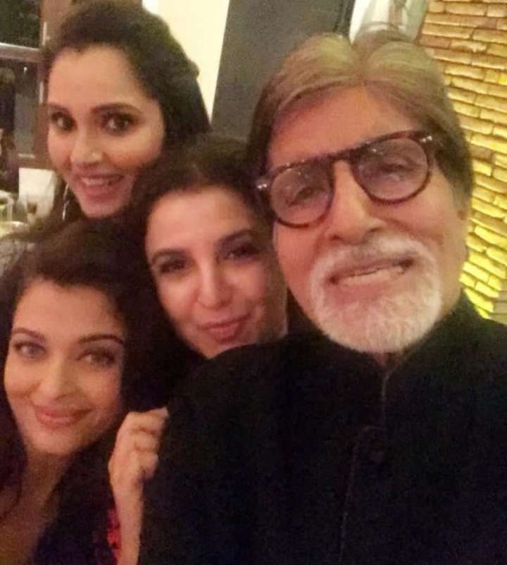Sania Mirza and Amitabh Bachchan