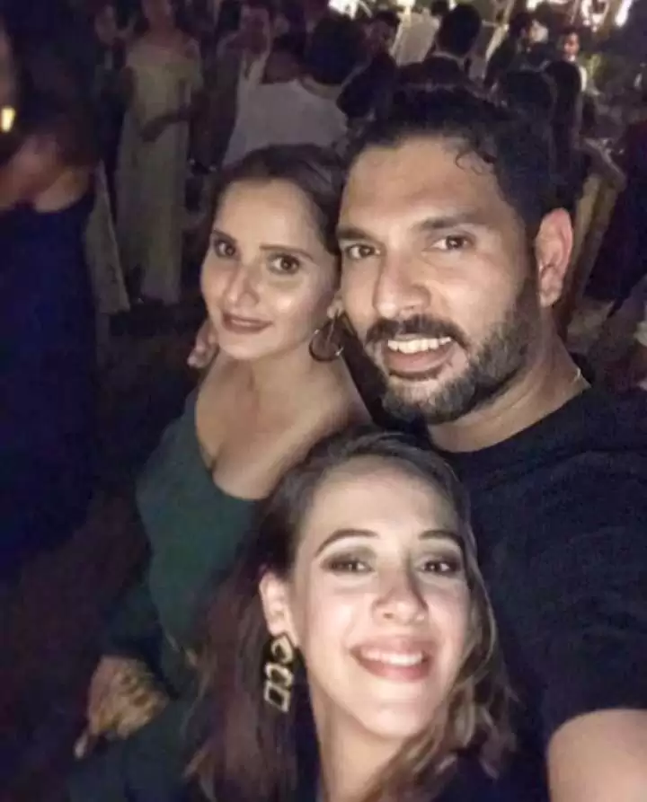 Sania Mirza and Yuvraj Singh