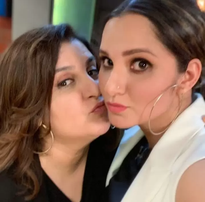 Sania Mirza and Farah Khan